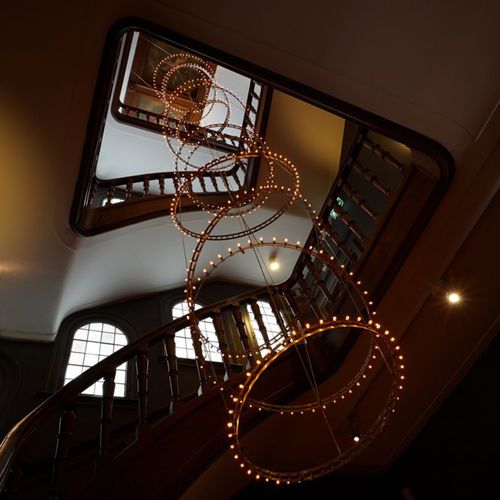 Lampada a sospensione - CITADEL - Quasar Holland - in ottone / in nichel / in rame