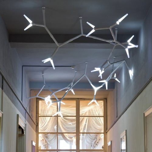 Plafoniera contemporanea - SPARKS - Quasar Holland - in alluminio / LED / da interno