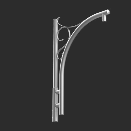 Lampione urbano - WA-17/1 fi60 - Rosa - ZPSO Stanislaw Rosa - classico / in alluminio anodizzato / LED
