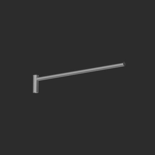 Braccio per lampione stradale moderno in alluminio - WR-4/1/1,5/5 ZP - Rosa - ZPSO Stanislaw Rosa