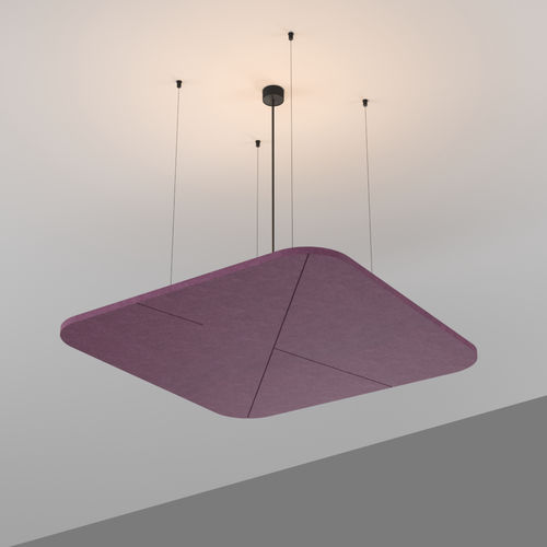 Pannello per interni - QUANTUM - PROLICHT - acustico / luminoso / in alluminio