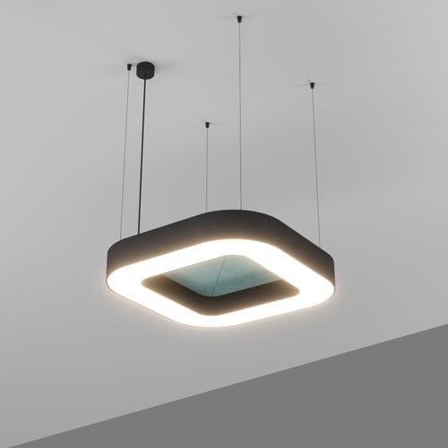 Luce a sospensione - QUANTUM - PROLICHT - LED / quadrata / IP20