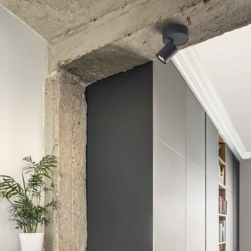Faretto non incassato - CENTRIQ IN FLEX - PROLICHT - LED / rotondo / IP20