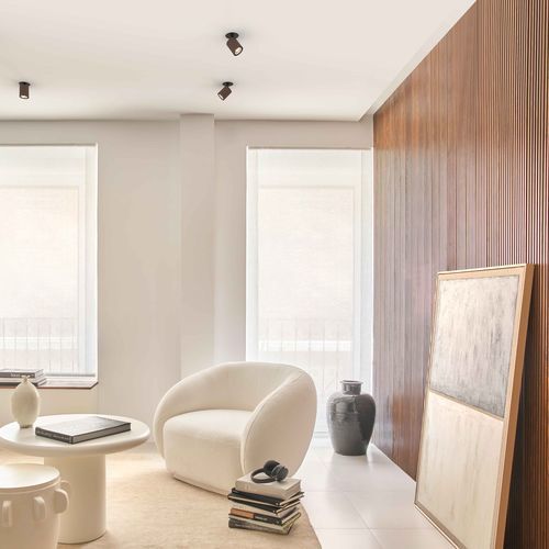 Faretto non incassato - CENTRIQ IN FLEX - PROLICHT - LED / rotondo / IP20
