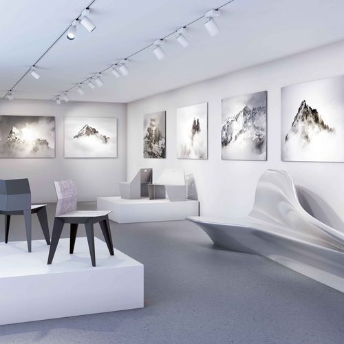 Faretti a binario LED - CENTRIQ  - PROLICHT - cilindrico / in alluminio / contract