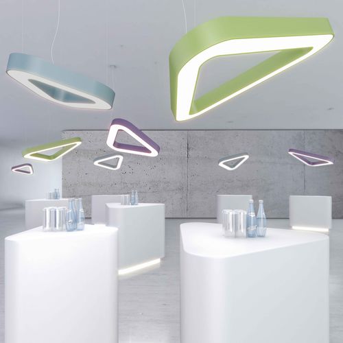 Luce a sospensione - VICTORY - PROLICHT - LED / triangolare / geometrica