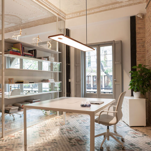 Luce a sospensione - HADI-M - PROLICHT - LED / rettangolare / geometrica