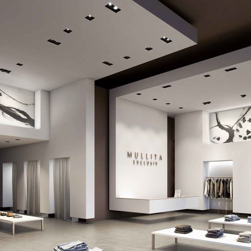 Downlight per soffitto - MECHANIQ COMFORT - PROLICHT - LED / quadrato / centrabile