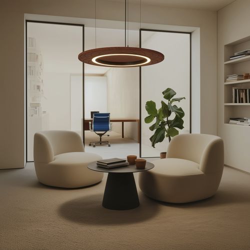 Luce a sospensione - SOLISS - PROLICHT - LED / rotonda / professionale