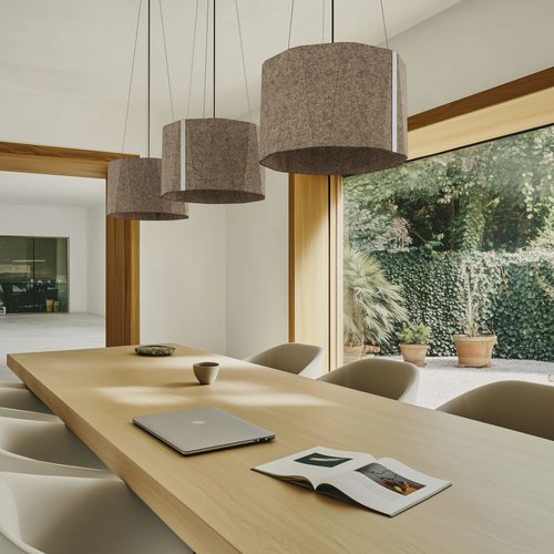 Lampada a sospensione - SONNAHH - PROLICHT - in metallo / contemporanea / con cavo