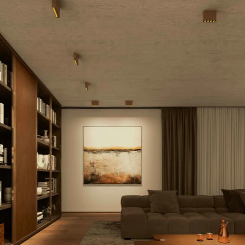 Faretto da soffitto - MAGIQ HOLLOW  - PROLICHT - per muro / non incassato / LED