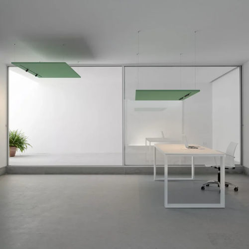 Pannello acustico per soffitto - 411-1280 03 42 20 - PROLICHT - per soffitto / per fissaggio al soffitto / in alluminio