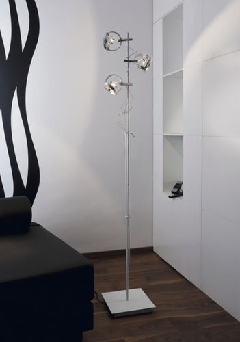 Lampada da terra - DIAL - Carpyen, - in metallo / contemporanea / con cavo