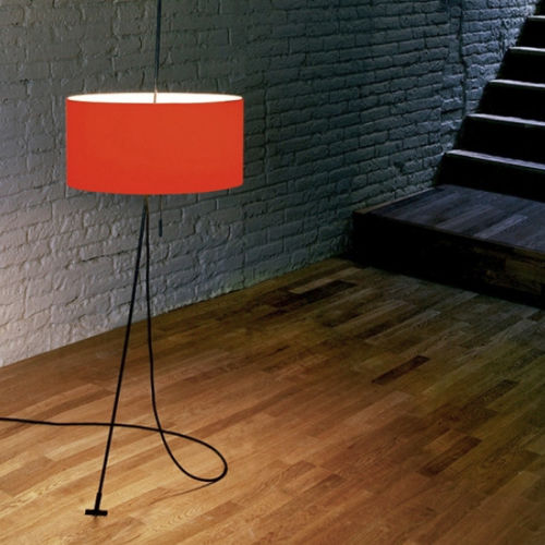 Lampada da terra - TOTORA - Carpyen, - in fibra di carbonio / contemporanea / con cavo