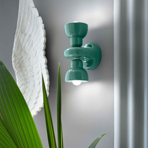 Applique contemporanea - C2601 - Ferroluce - da interno / in ceramica / fissa