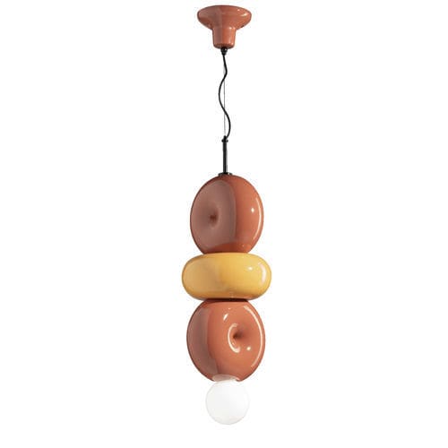 Lampada a sospensione - C2752 - Ferroluce - in vetro / in ceramica / contemporanea