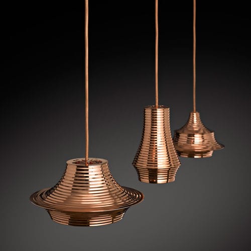 Lampada a sospensione - TIBETA SET 3 - BOVER Barcelona - in alluminio / in rame / contemporanea