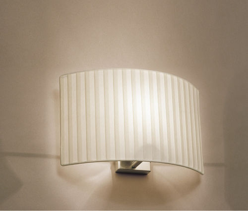 Applique contemporanea - WALL STREET 32 - BOVER Barcelona - da interno / in tessuto / curva