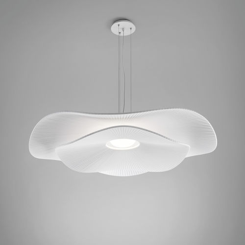 Lampada a sospensione - MEDITERRÀNIA S/105/02 - BOVER Barcelona - in alluminio / in policarbonato / contemporanea