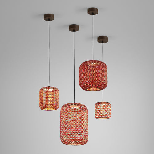 Lampada a sospensione - NANS S/16  - BOVER Barcelona - in alluminio / in acciaio inossidabile / in fibre sintetiche