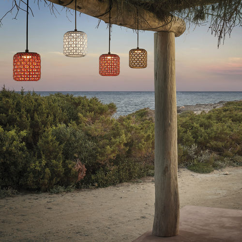 Lampada a sospensione - NANS S/16/H - BOVER Barcelona - in alluminio / in acciaio inossidabile / in policarbonato