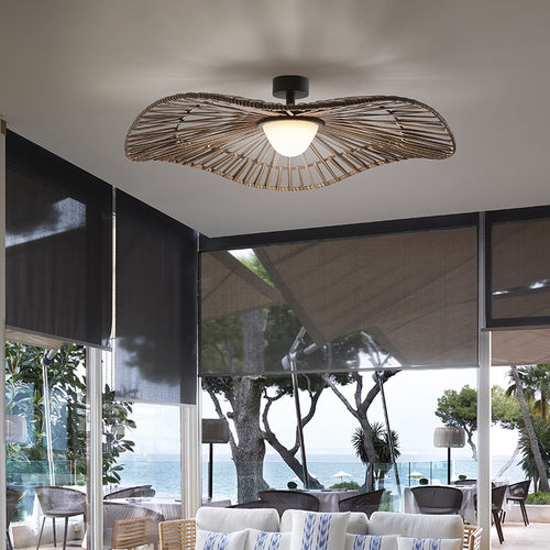 Plafoniera contemporanea - MEDITERRÀNIA PF/105 - BOVER Barcelona - rotonda / semitonda / in alluminio