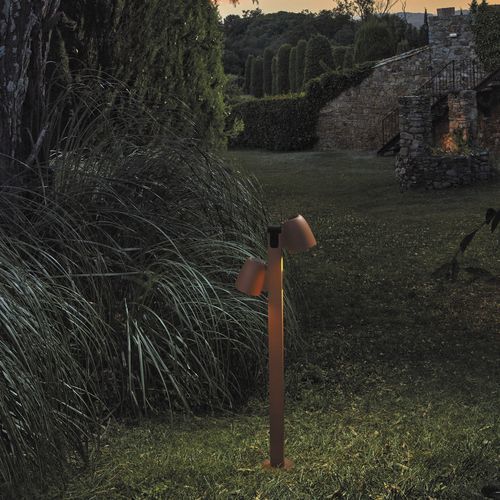 Lampioncino da giardino - Nut B/90/2L - BOVER Barcelona - contemporaneo / in alluminio / in acciaio inossidabile