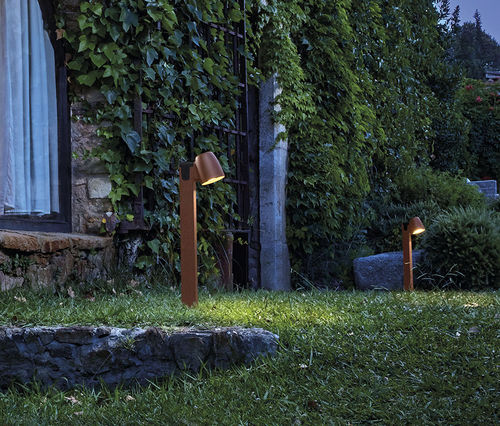 Lampioncino da giardino - Nut B/90 - BOVER Barcelona - contemporaneo / in alluminio / in acciaio inossidabile