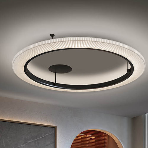 Plafoniera contemporanea - RODA PF/150 - BOVER Barcelona - ad anelli / in alluminio / in acciaio