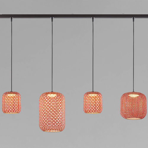 Faretti a binario LED - NANS PF/21/31/31.2/4L Outrack - BOVER Barcelona - cilindrico / in alluminio / in acciaio inossidabile
