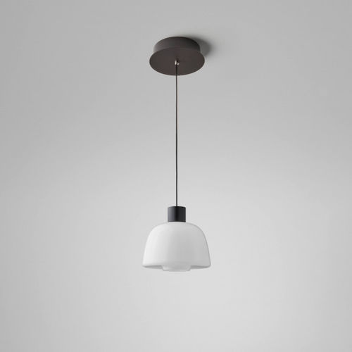 Plafoniera contemporanea - Drep S/01 - BOVER Barcelona - in opalina / in vetro soffiato / LED