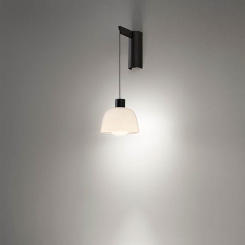 Plafoniera contemporanea - Drep A/01 - BOVER Barcelona - in vetro soffiato / LED / da interno