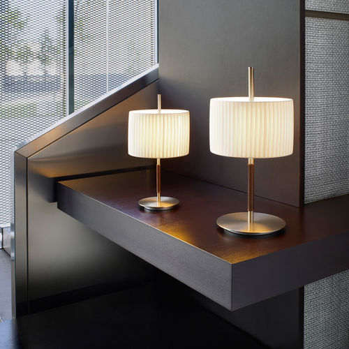 Lampada da tavolo - DANONA - BOVER Barcelona - in metacrilato / in pelle / contemporanea