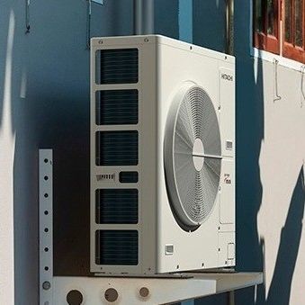Pompa di calore aria-aria - VRF - HITACHI - residenziale / da esterno / split