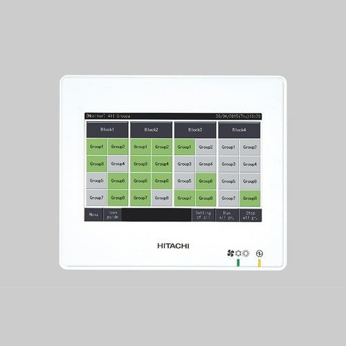 Pannello di controllo per aria condizionata - CENTRAL STATION MINI - HITACHI - a muro / professionale / con touch screen