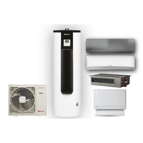 Pompa di calore ad aria - AIRHOME TRIPLE C - HITACHI - aria-aria / professionale / residenziale