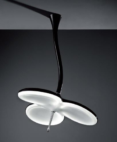 Lampada a sospensione - FLOWER: FW3 - Ateh, spo. - in Plexiglas® / design originale / con cavo