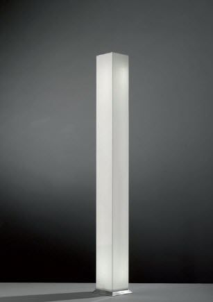 Colonna luminosa contemporanea - AQUARIUM: AQF2 - Ateh, spo. - in acciaio inossidabile spazzolato / in Plexiglas® / a tubo fluorescente