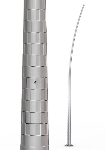 Palo di illuminazione - ATLAS C - Salvi Lighting - in acciaio galvanizzato / in ghisa di alluminio