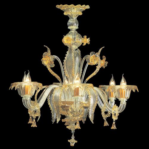 Lampadario classico - 6823 - Arte di Murano - in vetro di Murano / a candelabro / a incandescenza
