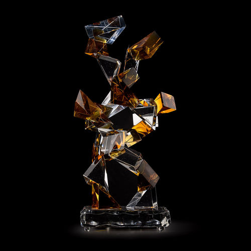 Scultura in vetro di Murano - 6088/1/COL - Arte di Murano - fatta a mano / Made in Italy / su misura