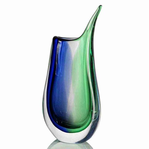 Vaso design - 6039/1/COL - Arte di Murano - in vetro soffiato / in vetro di Murano / fatto a mano