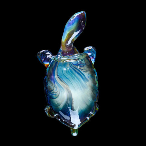 Scultura in vetro di Murano - CHA/TRT/2 - Arte di Murano - in vetro soffiato / fatta a mano / Made in Italy