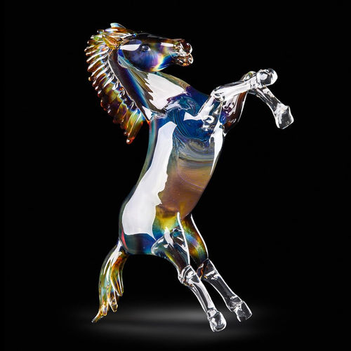 Scultura in vetro di Murano - CHA/HRS/2 - Arte di Murano - in vetro soffiato / da appoggio / contract