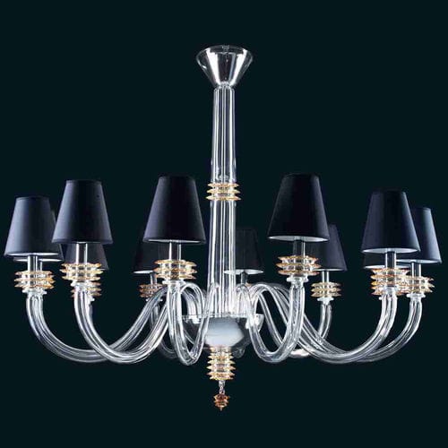 Lampadario contemporaneo - 8077 - Arte di Murano - in vetro soffiato / in vetro di Murano / da 12 lampadine