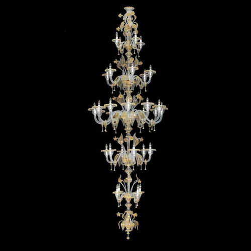 Lampadario classico - 7691/32 - Arte di Murano - in vetro soffiato / in vetro di Murano / contract