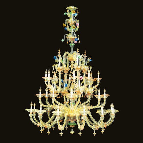 Lampadario classico - 6003 - Arte di Murano - in vetro soffiato / in vetro di Murano / contract