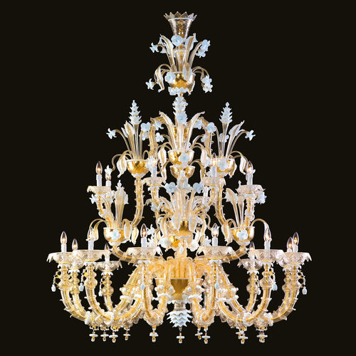 Lampadario classico - 8009 - Arte di Murano - in vetro soffiato / in vetro di Murano / contract