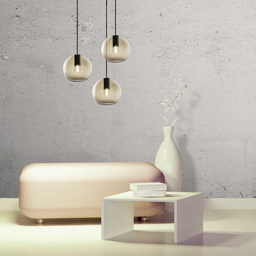 Lampada a sospensione - LOON - MOLTO LUCE - in vetro / contemporanea / con cavo