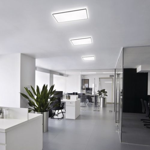 Plafoniera contemporanea - CADAN NOVA - MOLTO LUCE - quadrata / rettangolare / in alluminio